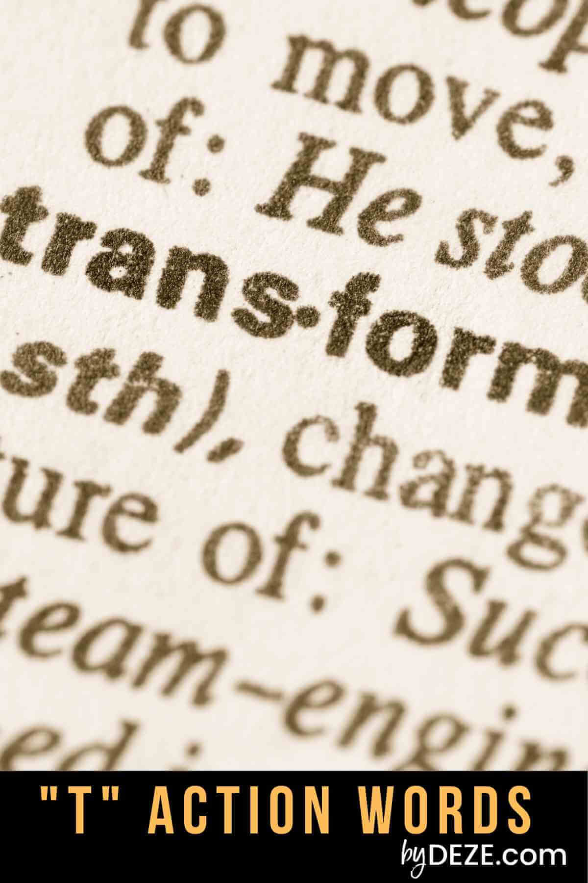 positive verbs beginning with t