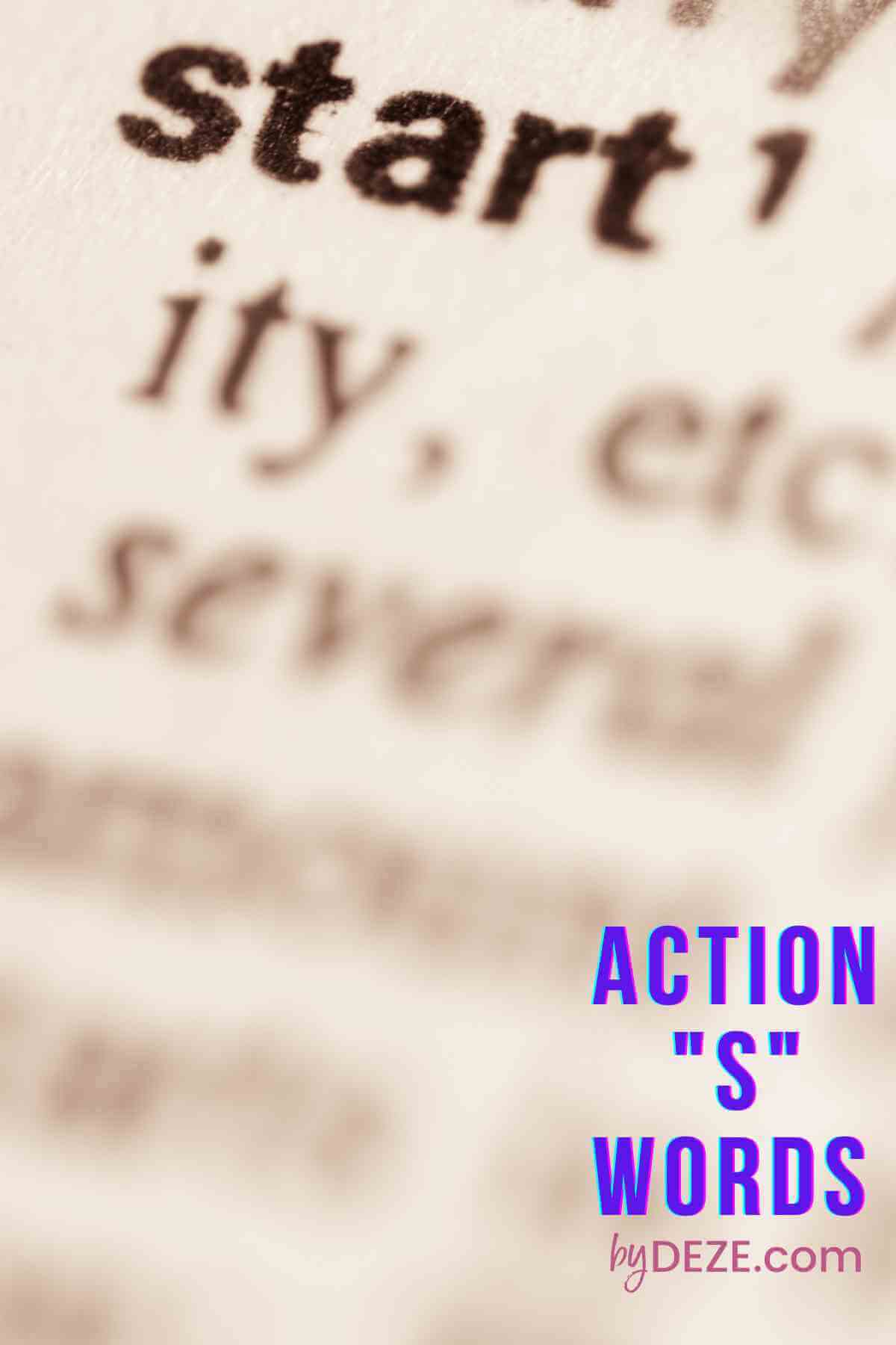 s verbs