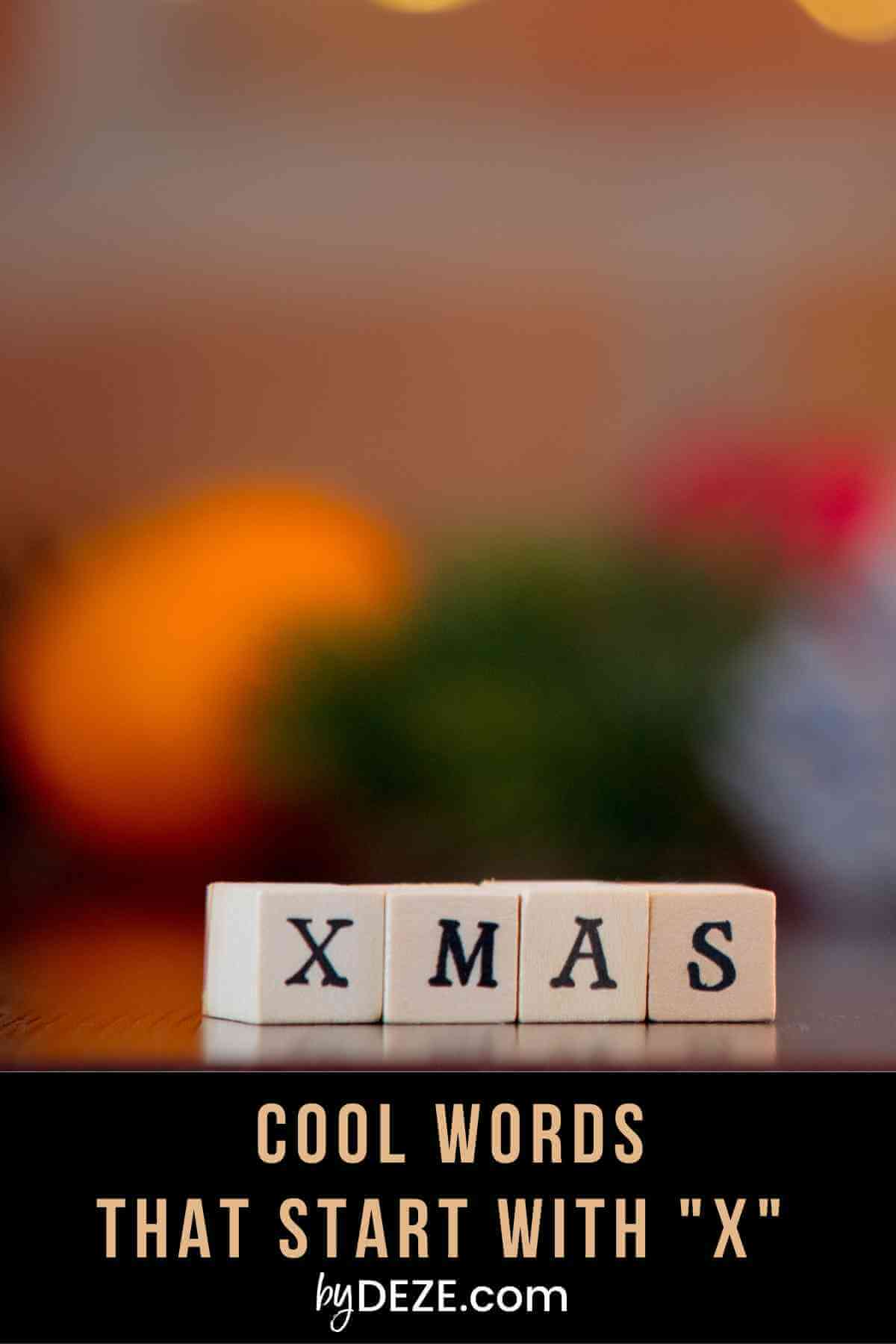 cool words that begin with x